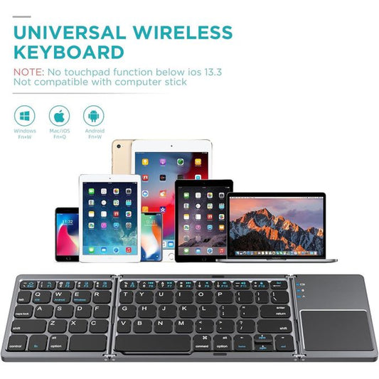 clavier de poche bleutooth rechargeable QWERTY