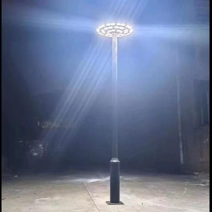LAMPADAIRE SOLAIRE 6000W AVEC TELECOMMANDE SANS ELECTRICITE NI CABLE NI FIL