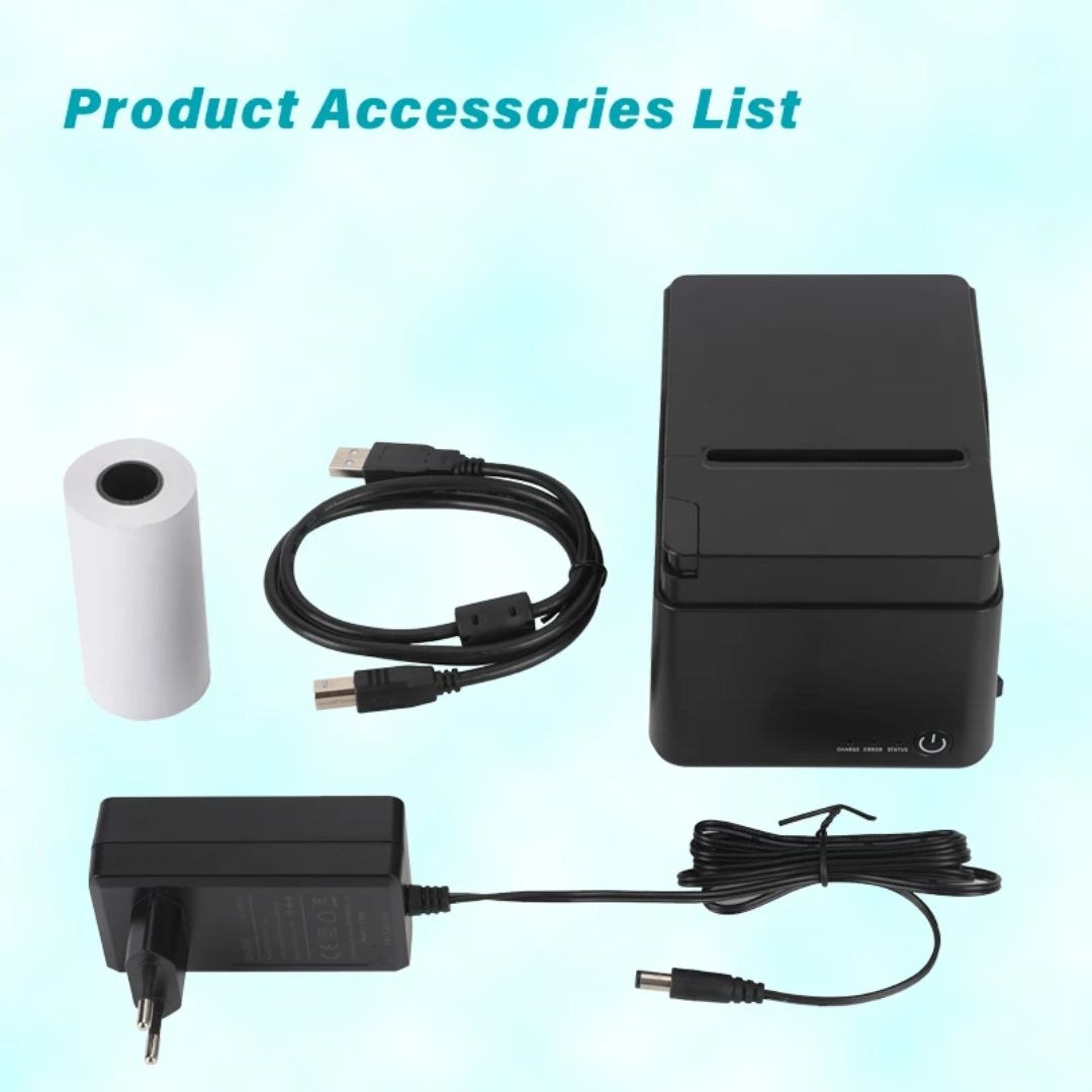 IMPRIMANTE THERMIQUE BLUETOOTH  – FACTURES & REÇUS 80MM AUTO CULTEUR
