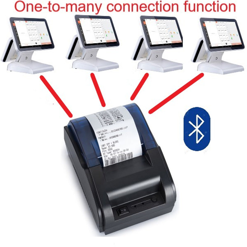 🖨 IMPRIMANTE THERMIQUE BLUETOOTH PORTABLE – FACTURES & REÇUS 58MM