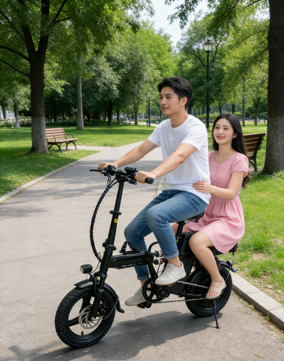 VELO ELECTIQUE PLIABLE RECHARGEABLE TOUT TERRAIN POUR ADULTE : HOMME ET FEMME