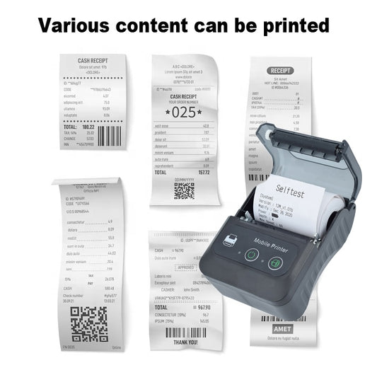 🖨 IMPRIMANTE THERMIQUE BLUETOOTH PORTABLE – REÇUS 58MM