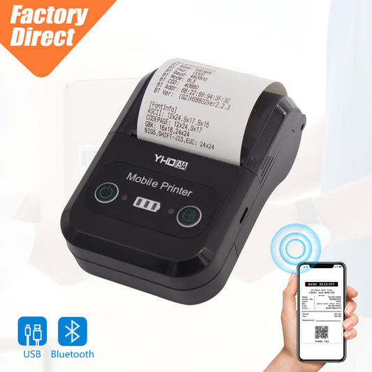 🖨 IMPRIMANTE THERMIQUE BLUETOOTH PORTABLE – FACTURES & REÇUS 58MM